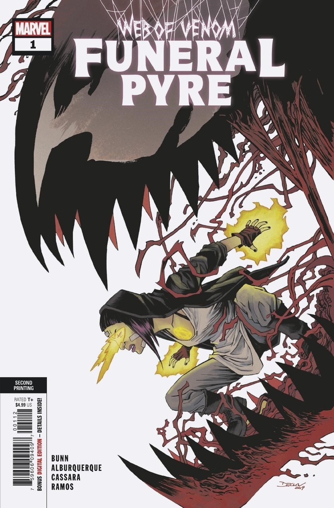 Web of Venom: Funeral Pyre #1 (2nd Printing Shalvey Variant)