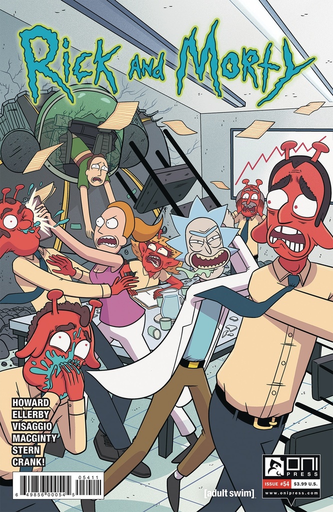 Rick and Morty #54 (Cover A Ellerby)