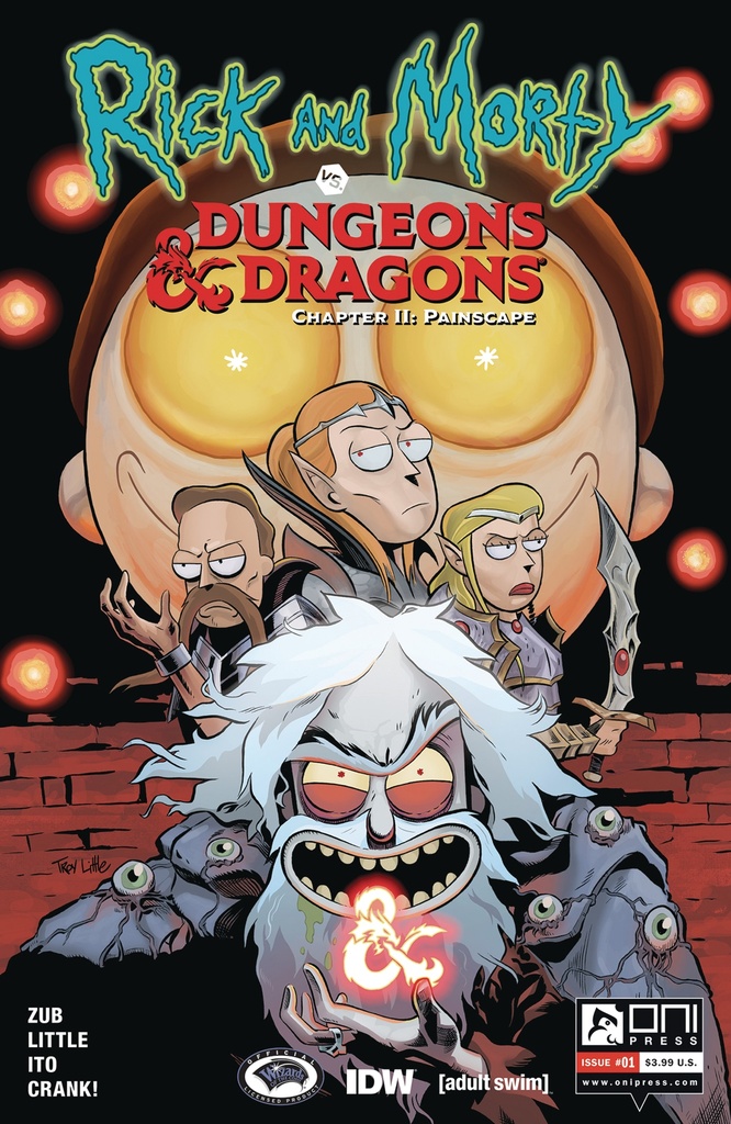 Rick and Morty vs. Dungeons & Dragons Chapter II: Painscape #1 (Cover A Ito)