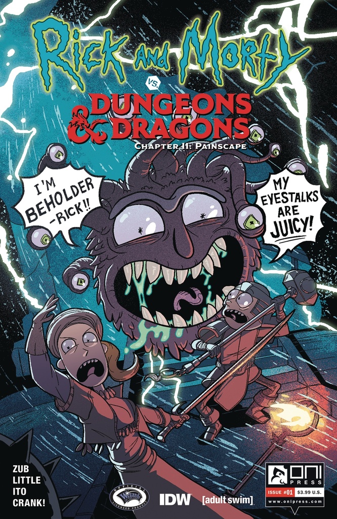 Rick and Morty vs. Dungeons & Dragons Chapter II: Painscape #1 (Cover B Zub)