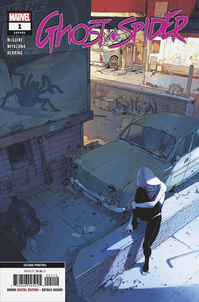 Ghost-Spider #1 (2nd Printing Bengal Variant)