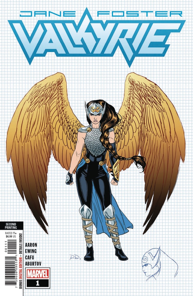 Valkyrie: Jane Foster #1 (2nd Printing New Art Dauterman Variant)