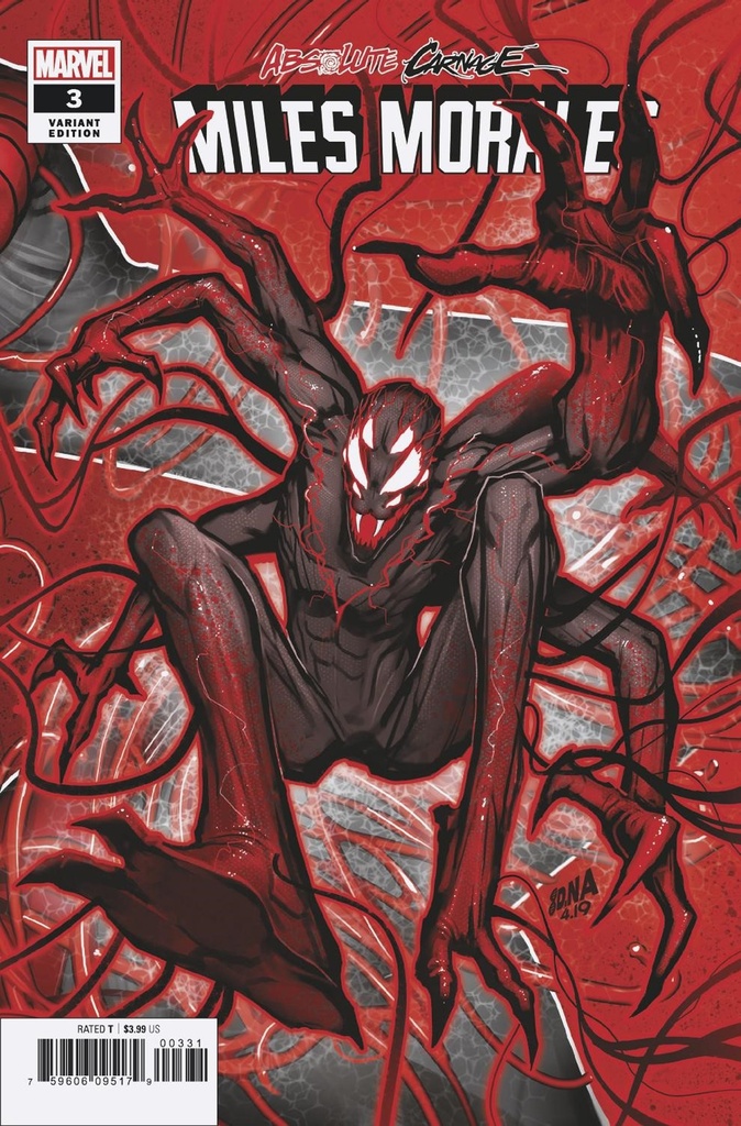 Absolute Carnage: Miles Morales #3 of 3 (Nakayama Connecting Variant)