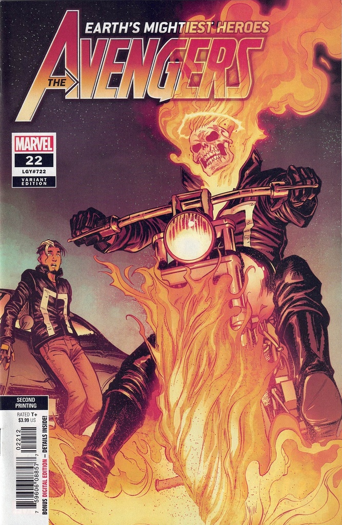 Avengers #22 (2nd Printing Caselli Variant)