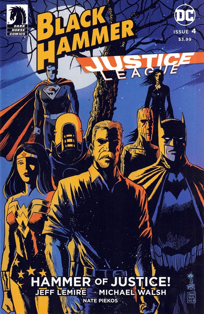 Black Hammer/Justice League #4 of 5 (Cover C Francavilla)