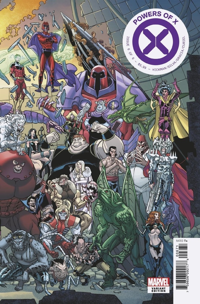 Powers Of X #6 of 6 (Garron Connecting Variant)