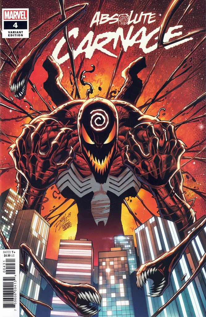 Absolute Carnage #4 of 5 (Lim Variant)