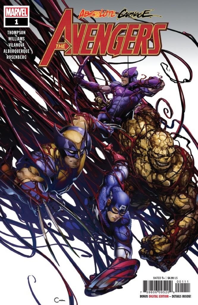 Absolute Carnage: Avengers #1