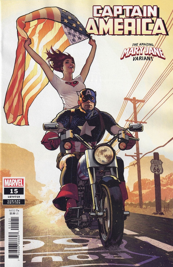 Captain America #15 (Hughes Mary Jane Variant)