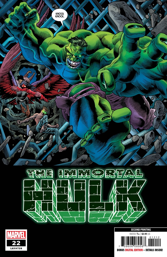 Immortal Hulk #22 (2nd Printing Bennett Variant)