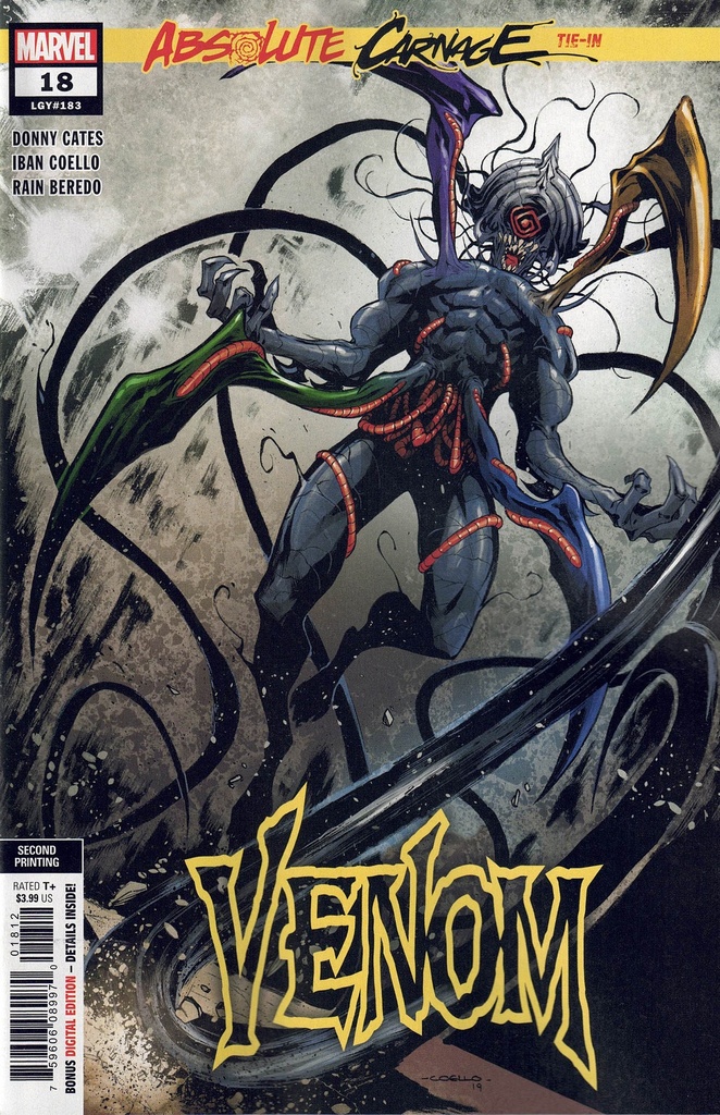 Venom #18 (2nd Printing Coello Variant)