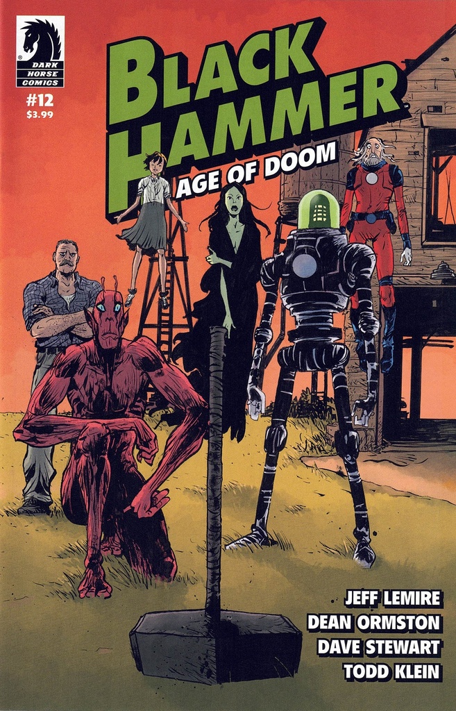 Black Hammer: Age Of Doom #12 (Cover B Pope & Stewart)