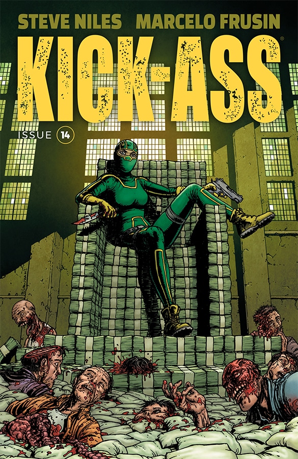 Kick-Ass #14 (Cover C Burnham)