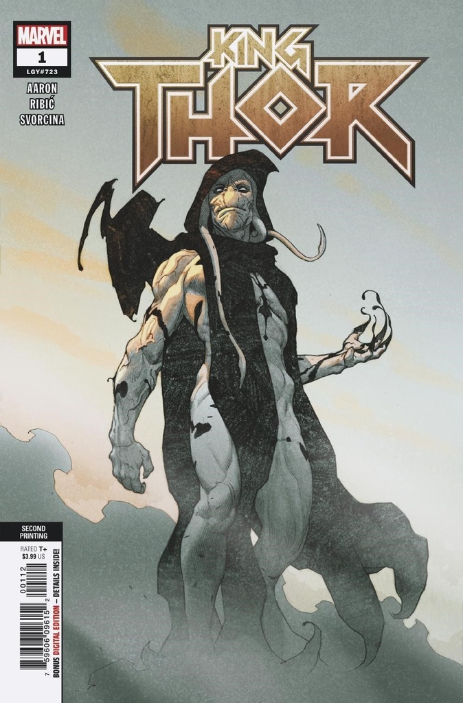 King Thor #1 of 4 (2nd Printing Ribic Variant)