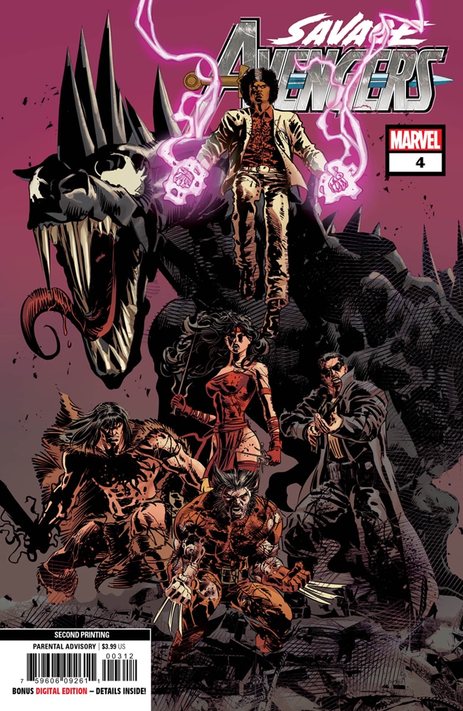 Savage Avengers #4 (2nd Printing Deodato Variant)