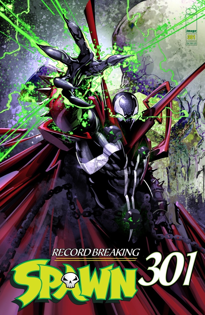 Spawn #301 (Cover E Crain)