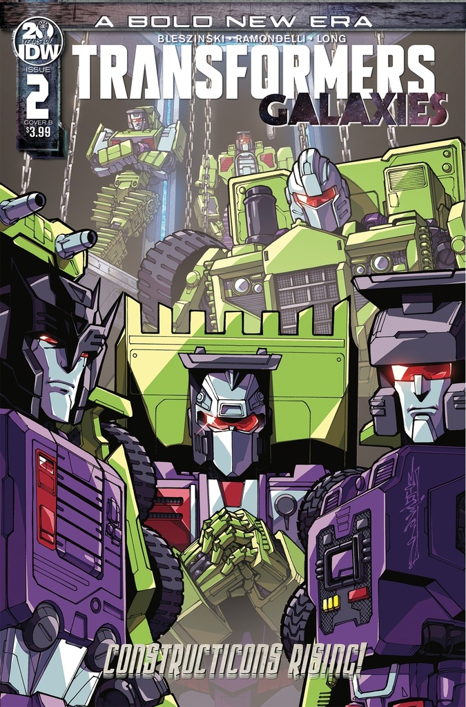 Transformers: Galaxies #2 (Cover B Milne)