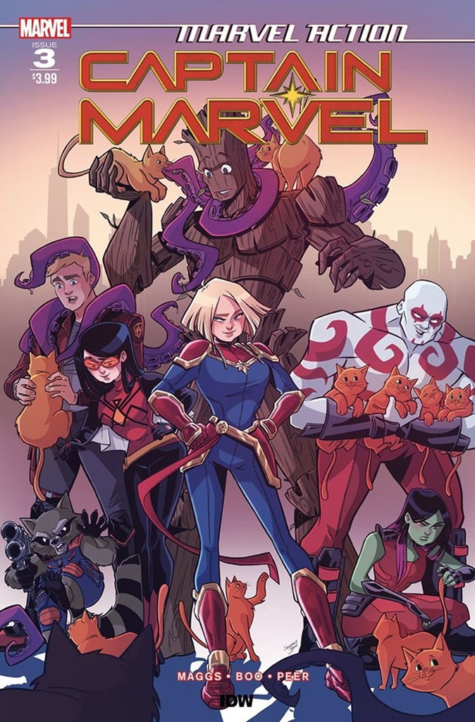 Marvel Action: Captain Marvel #3 of 3 (Cover A Boo)