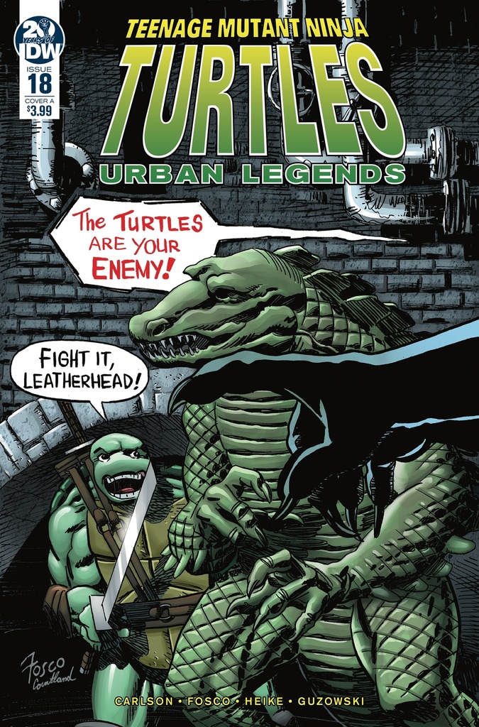 Teenage Mutant Ninja Turtles: Urban Legends #18 (Cover A Fosco)