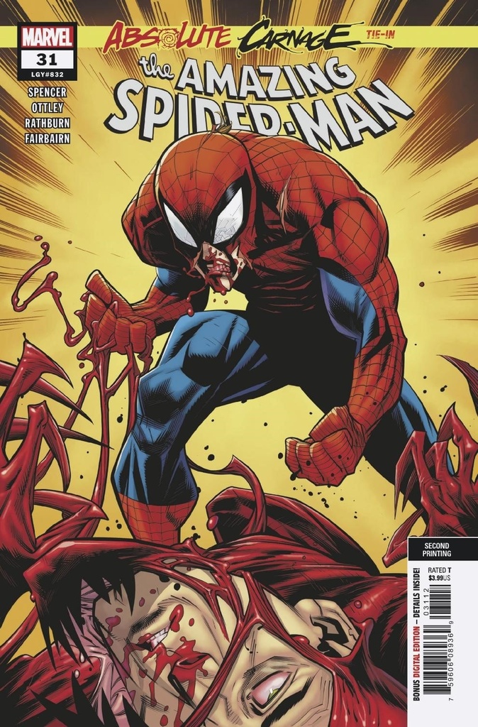 Amazing Spider-Man #31 (2nd Printing Ottley Variant)