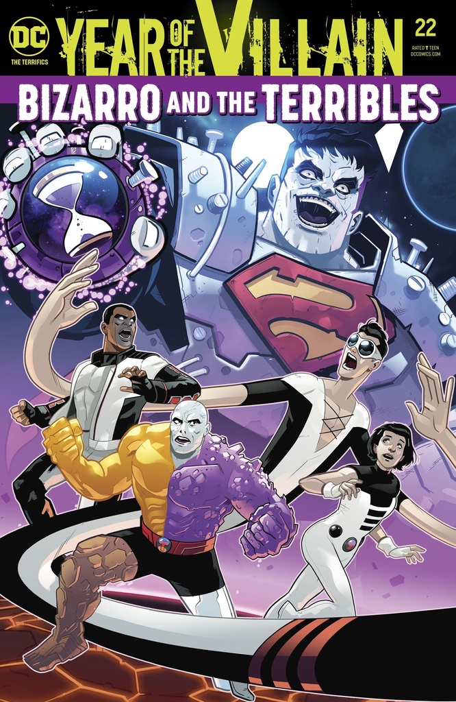 Terrifics #22 (YOTV Acetate Cover)