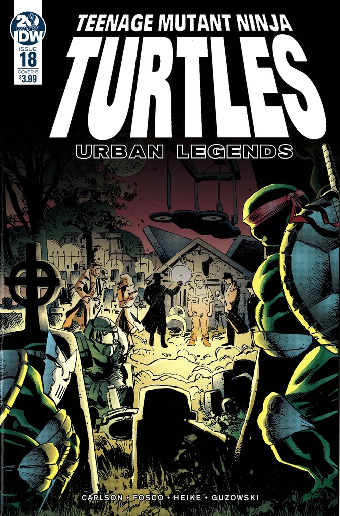 Teenage Mutant Ninja Turtles: Urban Legends #18 (Cover B Fosco & Larsen)