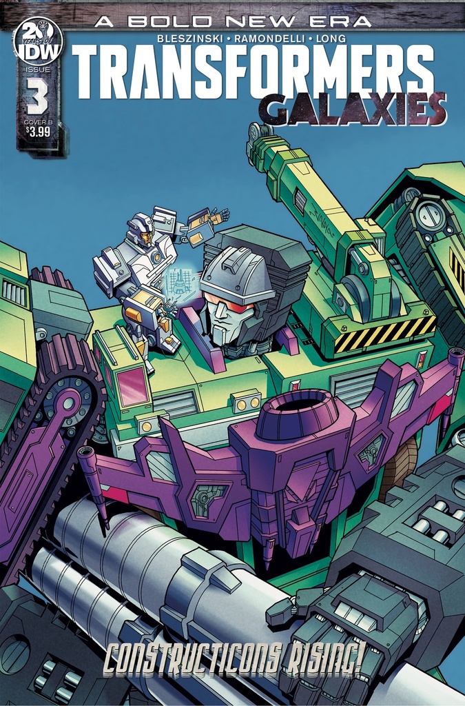 Transformers: Galaxies #3 (Cover B Chan)