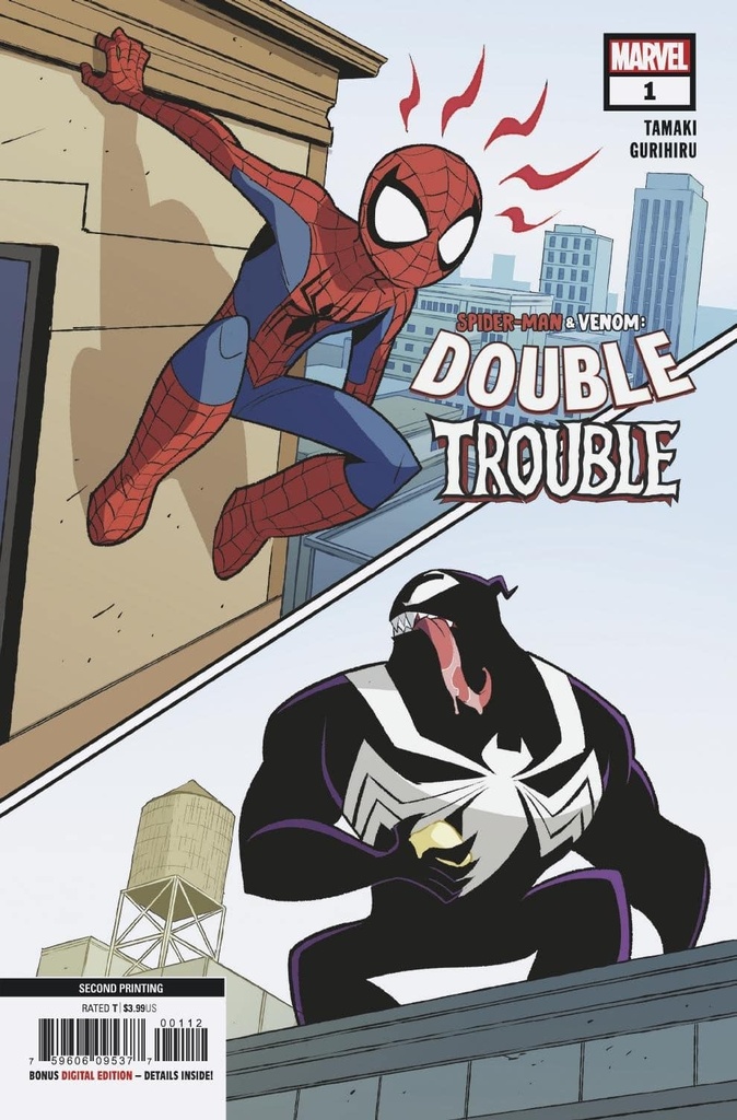 Spider-Man & Venom: Double Trouble #1 of 4 (2nd Printing Gurihiru Variant)