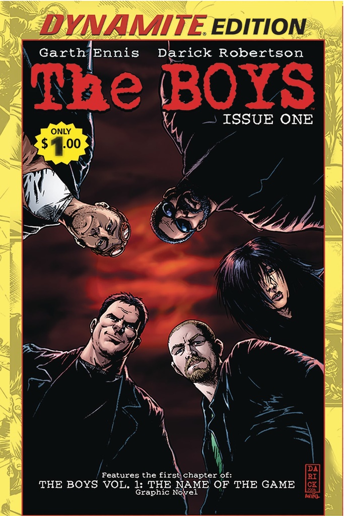 The Boys #1 (Dynamite Dollar Edition)