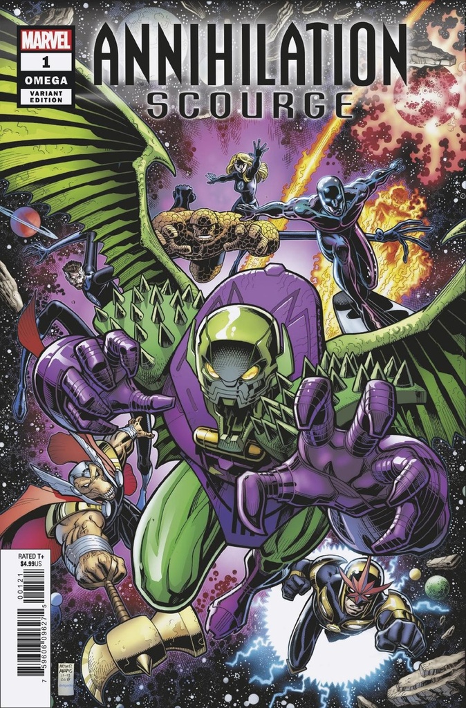 Annihilation Scourge: Omega #1 (Art Adams Variant)