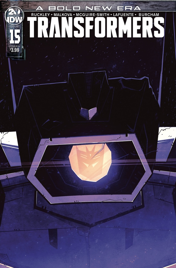 Transformers #15 (Cover B Burcham)