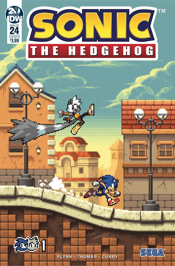 Sonic The Hedgehog #24 (Cover B Hammerstrom)