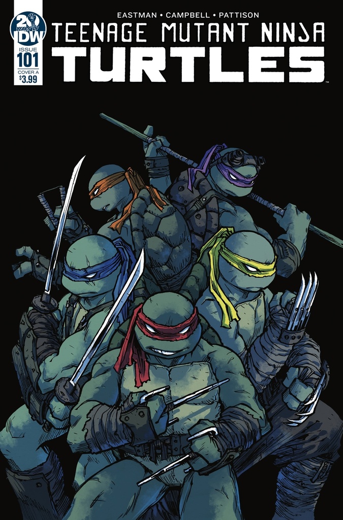 Teenage Mutant Ninja Turtles: Ongoing #101 (Cover A Campbell)