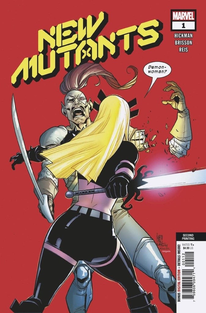 New Mutants #1 (2nd Printing Camuncoli Variant DX)