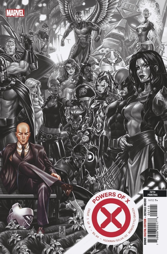 Powers Of X #1 of 6 (5th Printing Brooks Variant)