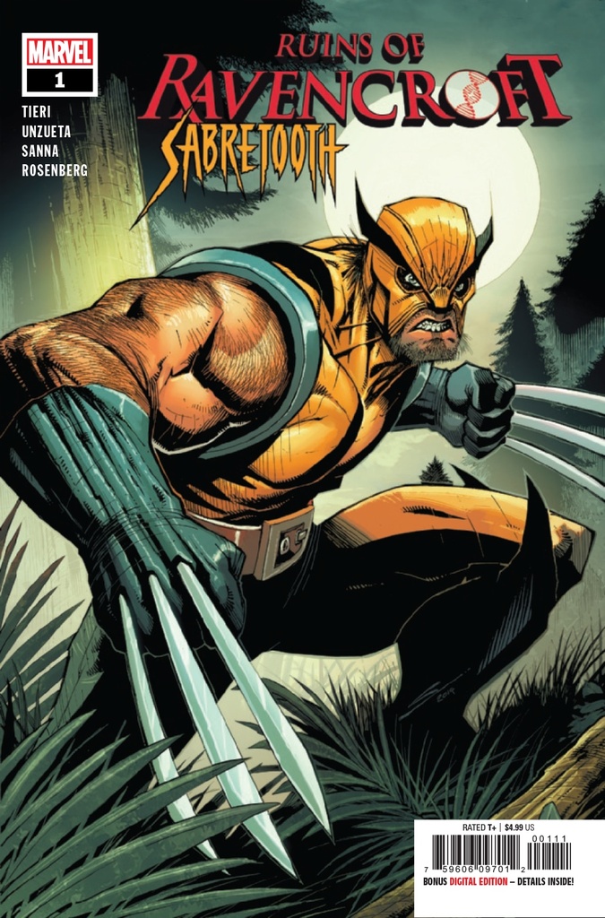 Ruins Of Ravencroft: Sabretooth #1