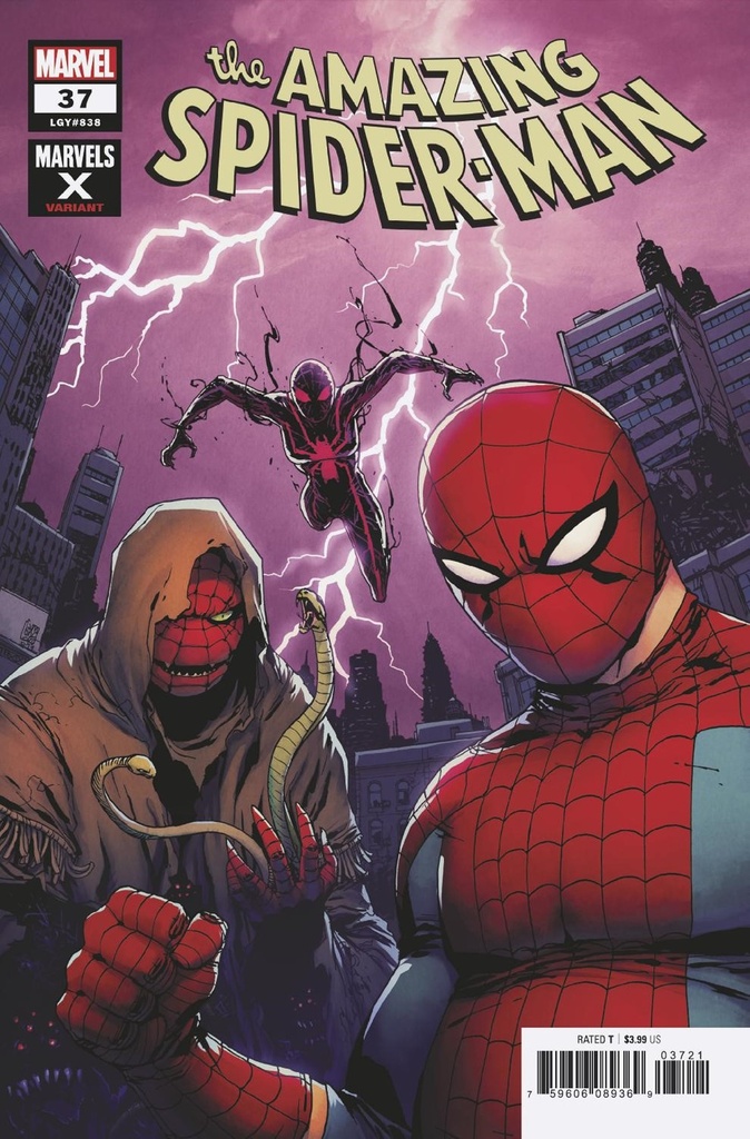 Amazing Spider-Man #37 (Camuncoli Marvels X Variant)