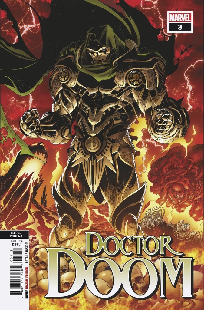 Doctor Doom #3 (2nd Printing Larroca Variant)