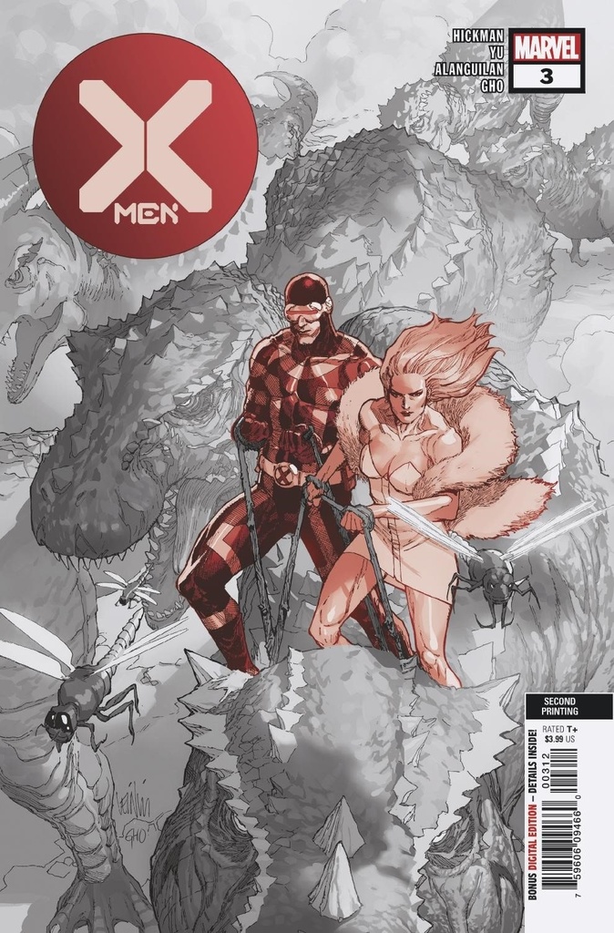 X-Men #3 (2nd Printing YU Variant DX)