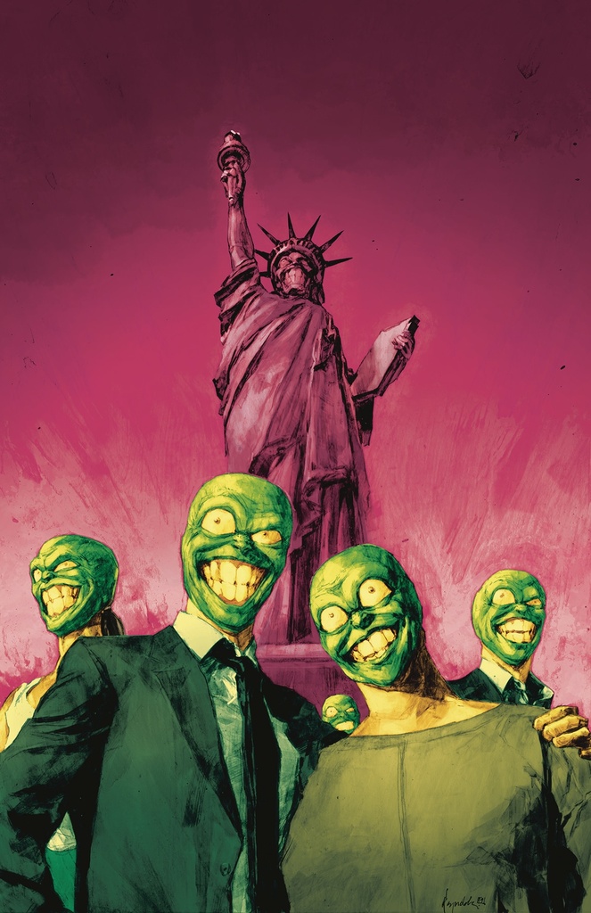 The Mask: I Pledge Allegiance To The Mask #4 of 4 (Cover A Reynolds)