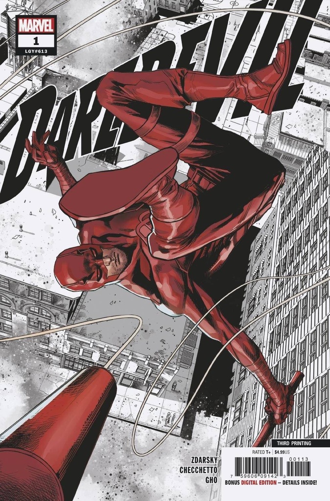 Daredevil #1 (3rd Printing Checchetto Variant)