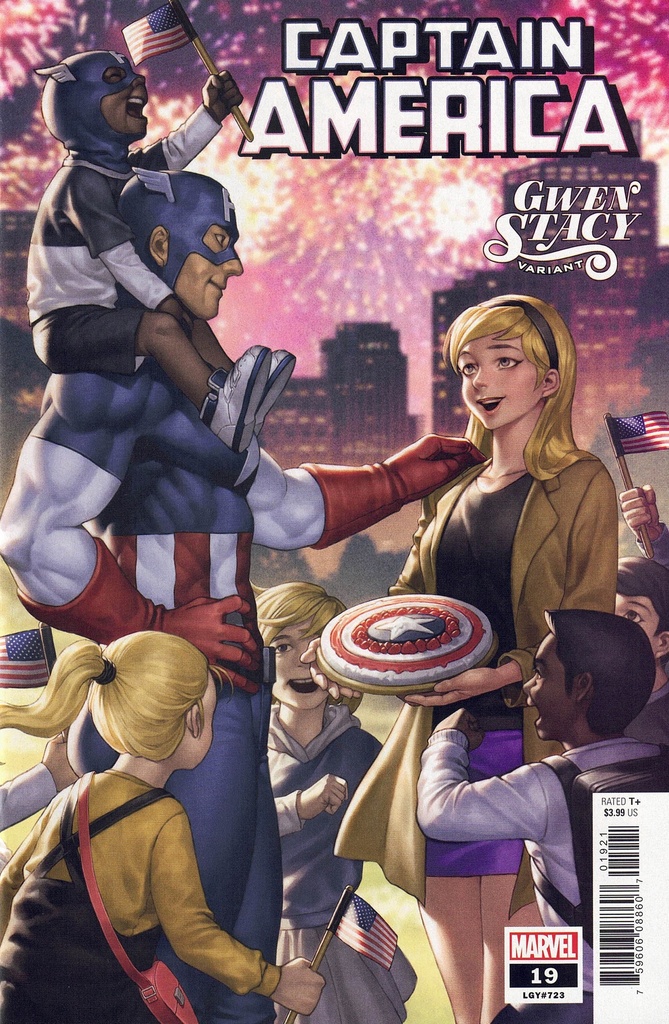 Captain America #19 (Yoon Gwen Stacy Variant)