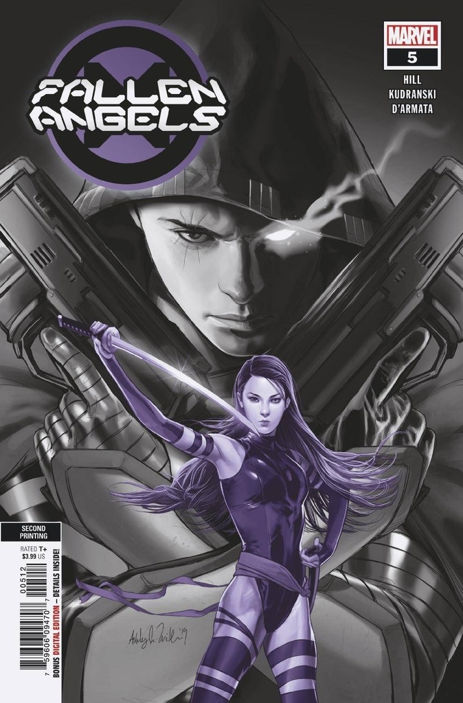 Fallen Angels #5 (2nd Printing Witter Variant DX)