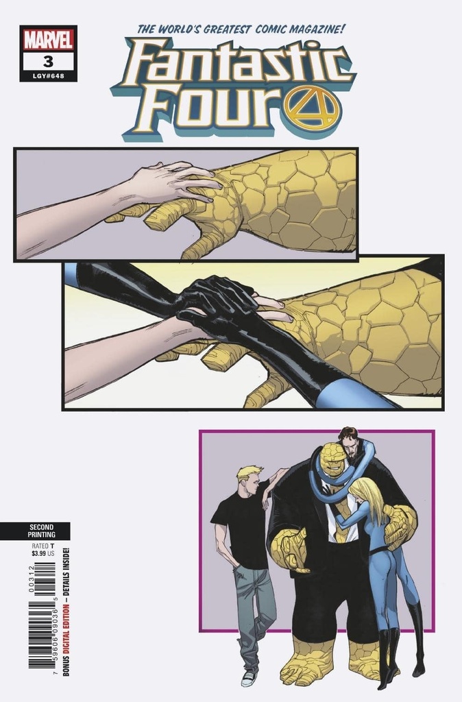 Fantastic Four #3 (2nd Printing Pichelli Variant)