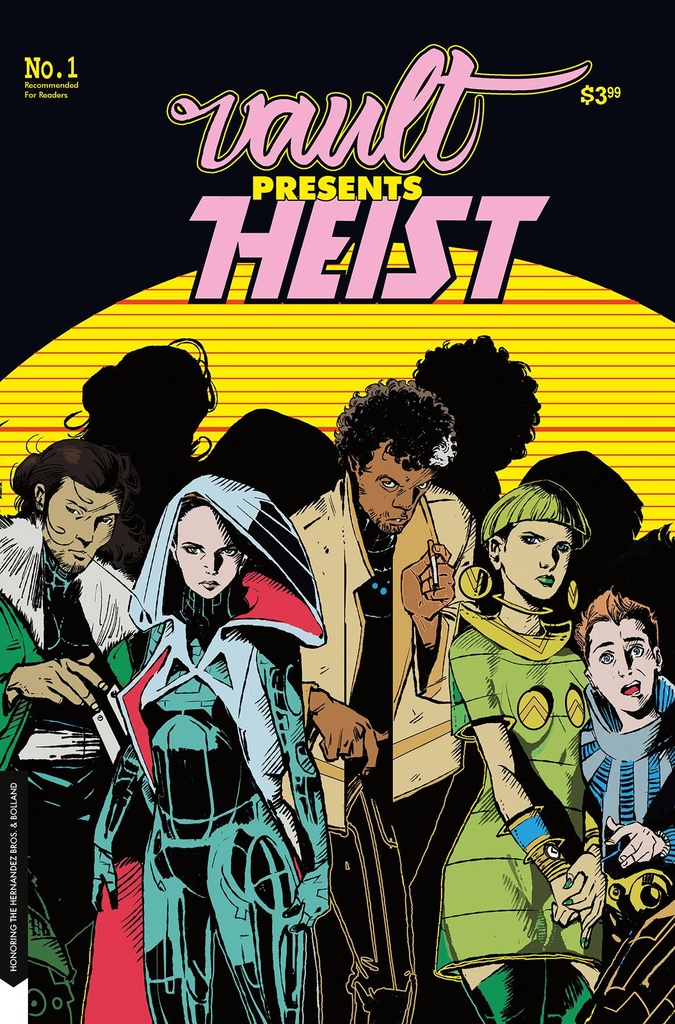 Heist Or How to Steal A Planet #1 (Cover B Hernandez Homage)