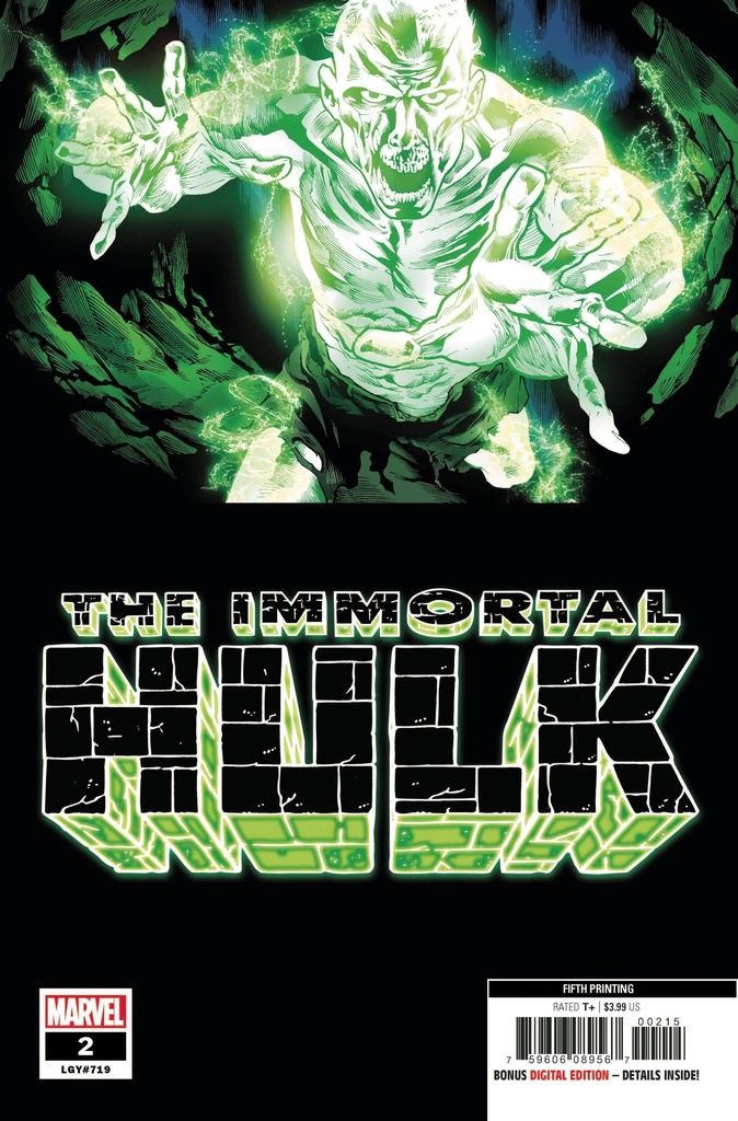 Immortal Hulk #2 (5th Printing Bennett Variant)