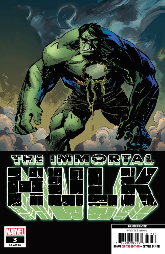 Immortal Hulk #3 (4th Printing Brown Variant)