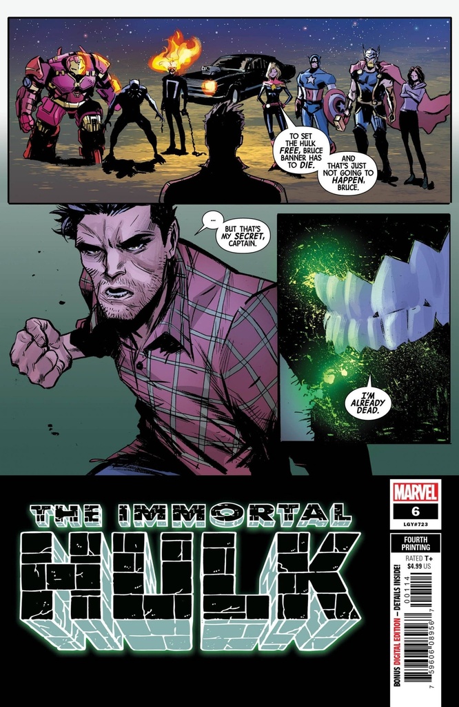 Immortal Hulk #6 (4th Printing Garbett Variant)