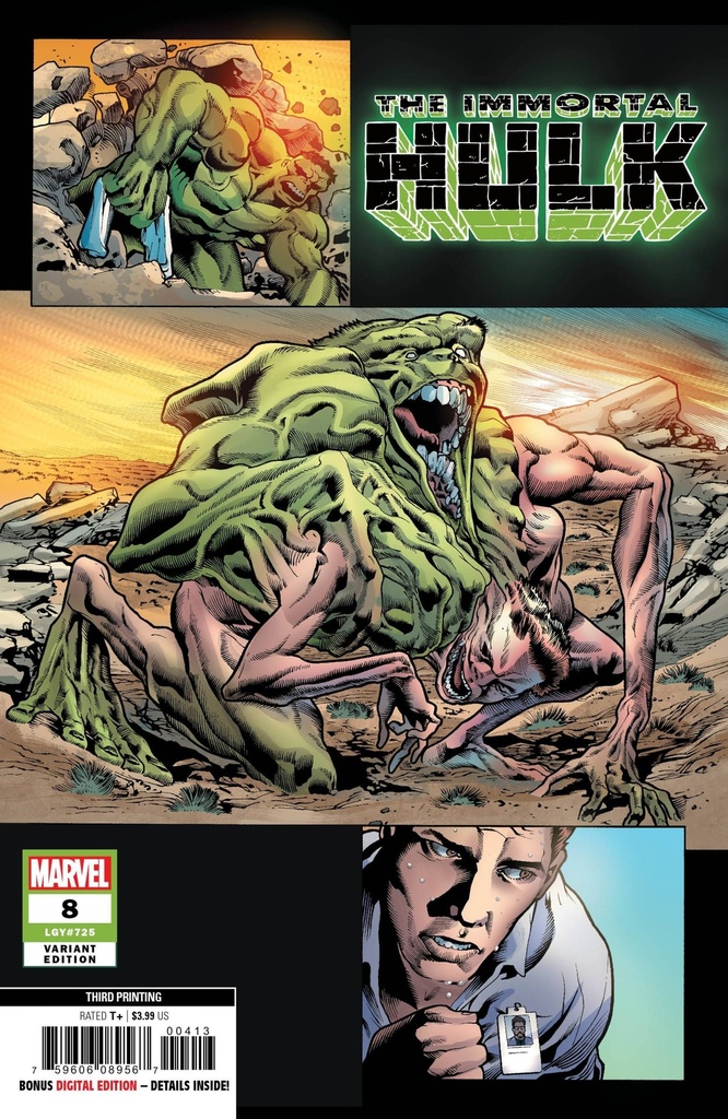 Immortal Hulk #8 (3rd Printing Bennett Variant)