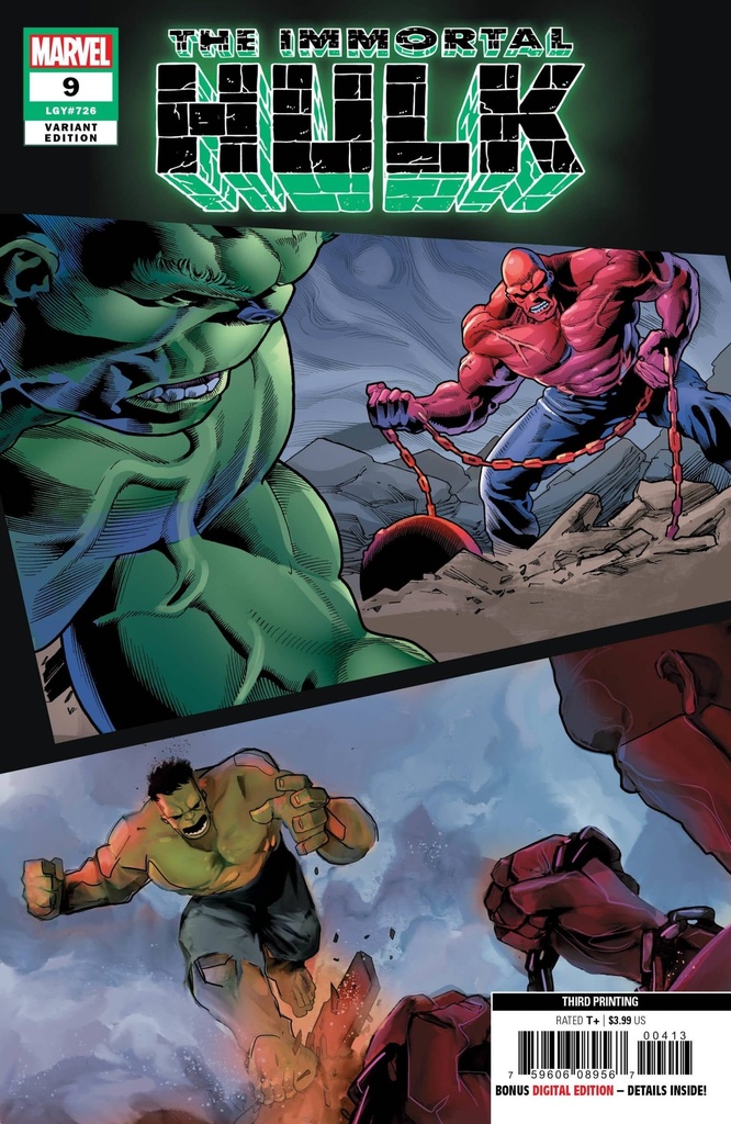 Immortal Hulk #9 (3rd Printing Bennett Variant)